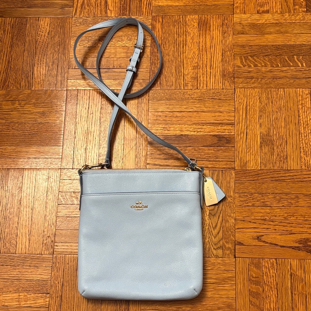 Coach Sky Blue Crossbody Bag